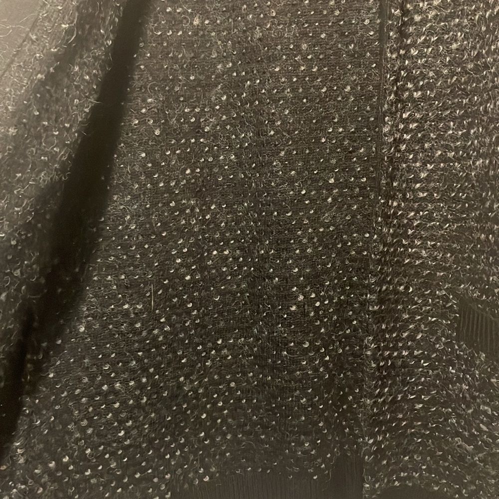 Pendleton- NWT 100% Wool Short Sleeve Open Front Long Line Cardigan Pockets- M - Picture 5 of 8